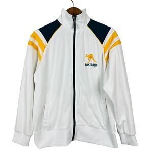 Crane Sports Australia Full Zip Jacket Mock Neck Kangaroo - S